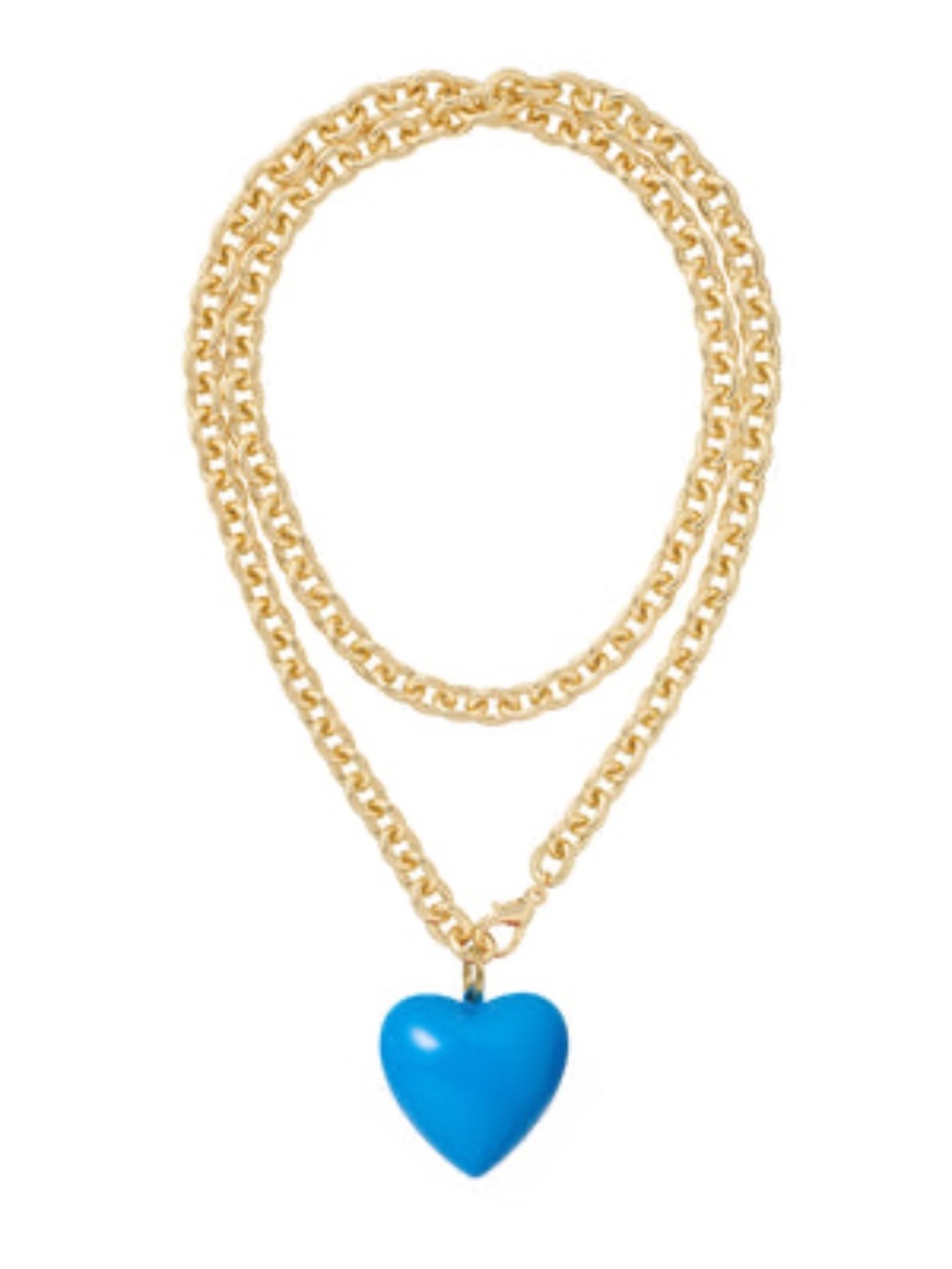 Roxanne Assoulin The Big Puffy Heart Charm Necklace